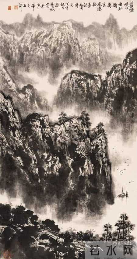 画山高水长，还得是刘宝纯，那气势太震撼了！