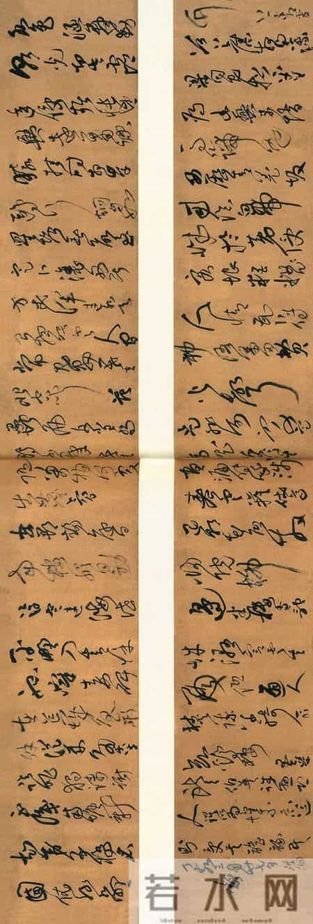 王铎56岁《草书杜诗六首卷》