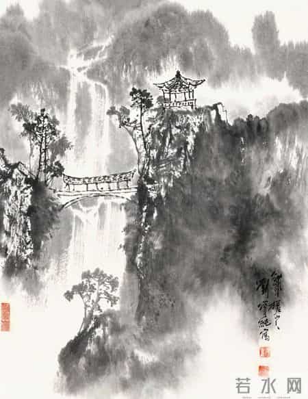 画山高水长，还得是刘宝纯，那气势太震撼了！