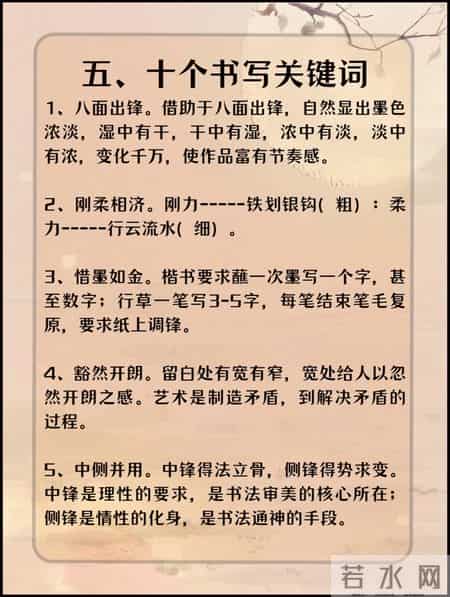 行草书法零基础入门，技法详解一网打尽！