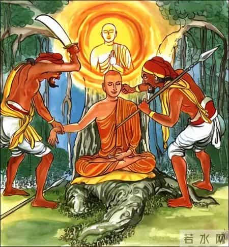 如来成佛前被人砍了3剑，他发誓成佛后一定取走那人身上的3样东西
