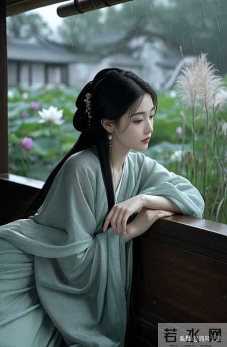 清风续句诗-墨痕犹带雨丝悬，欲寄相思又一年。檐外飞花灯下字