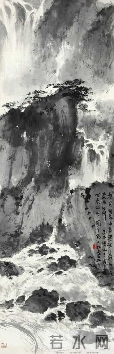 这20幅山水，构图奇险，震撼心灵！