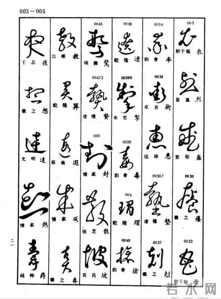 草书查真大字典:普通人学草书的笨办法,才是最快的聪明路