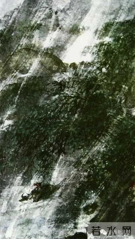 这20幅山水，构图奇险，震撼心灵！