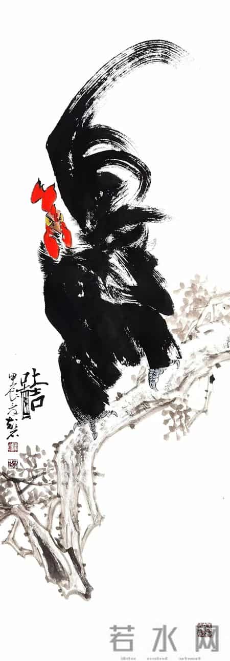 潘文良家的大公鸡，跳起了魔幻舞步！