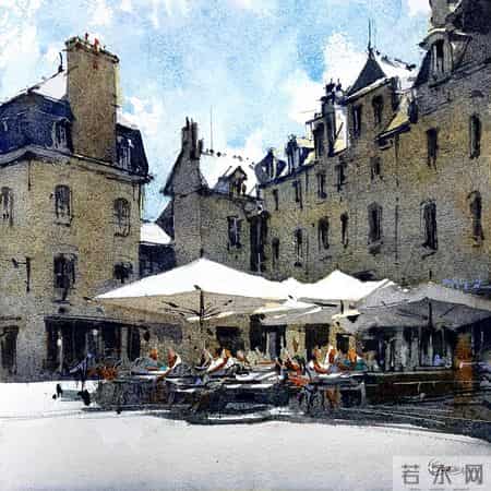 无名无景,他偷偷成画家,成普通人“天花板”,把透明美画到极致