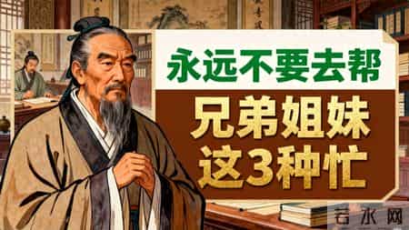 永远不要去帮兄弟姐妹这3种忙，哪怕关系再好，也不可以