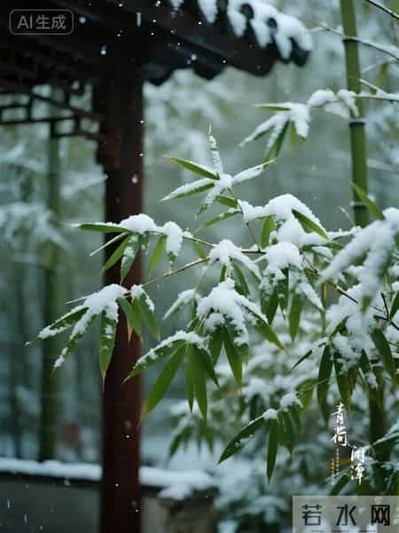 一首被严重低估的雪夜唐诗,空灵清幽,别有精神,美了千年时光