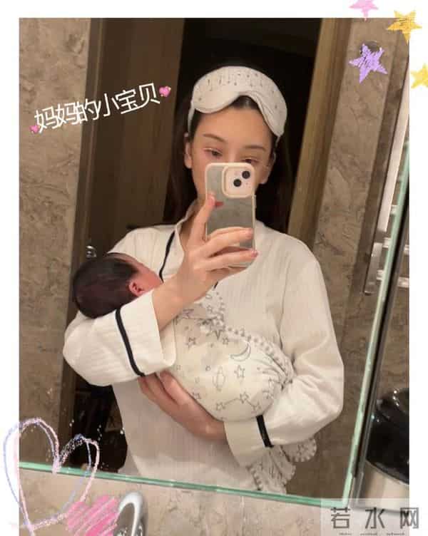 方媛庆小女儿满月，近照曝光又瘦又美，郭富城大方回应是否生四胎