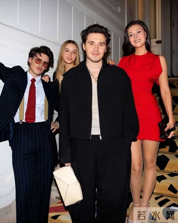 贝克汉姆3个儿子都没遗传高颜值，只有女儿像他，脸蛋漂亮皮肤白