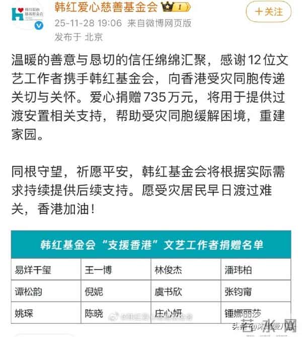 郭晶晶都意外！香港火灾后霍启刚的两大硬核操作，口碑彻底爆了
