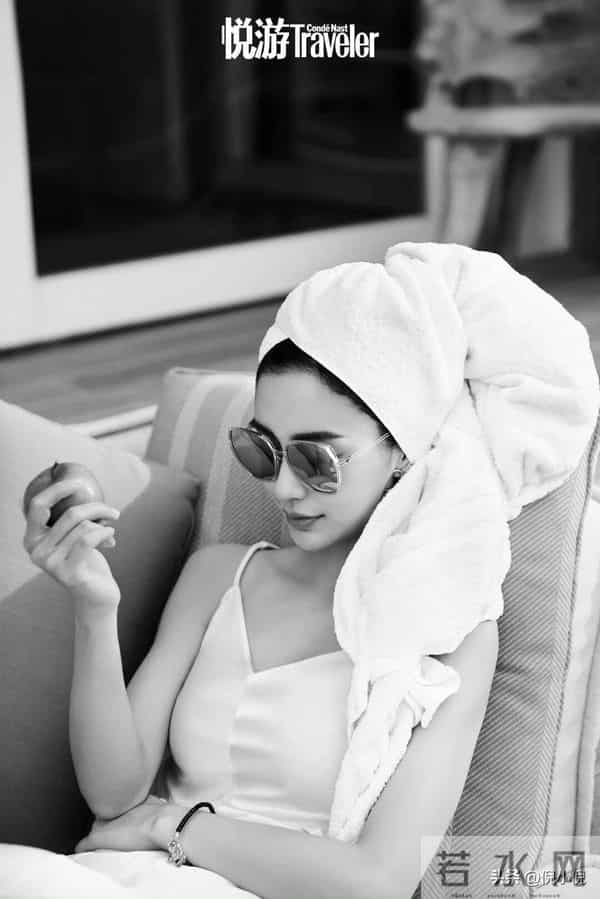 杂志｜马尔代夫的Angelababy