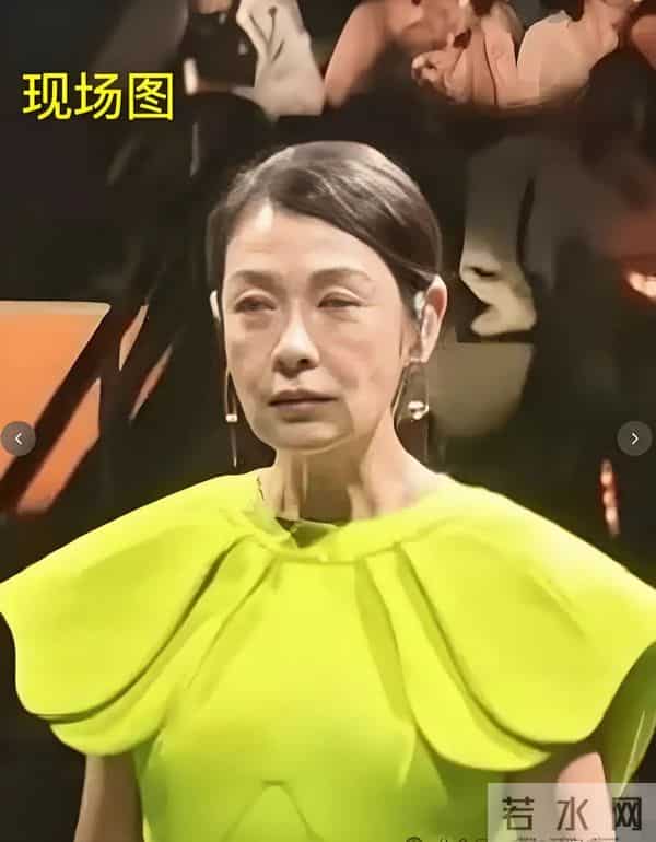 56岁刘若英断崖式衰老，生图曝光变小老太太，脸上无肉气色差