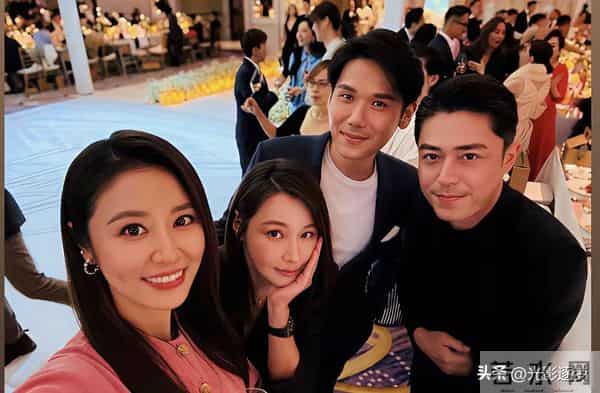 许玮甯婚礼上，李靓蕾穿粉裙成焦点，林心如红衣被骂不重视场合