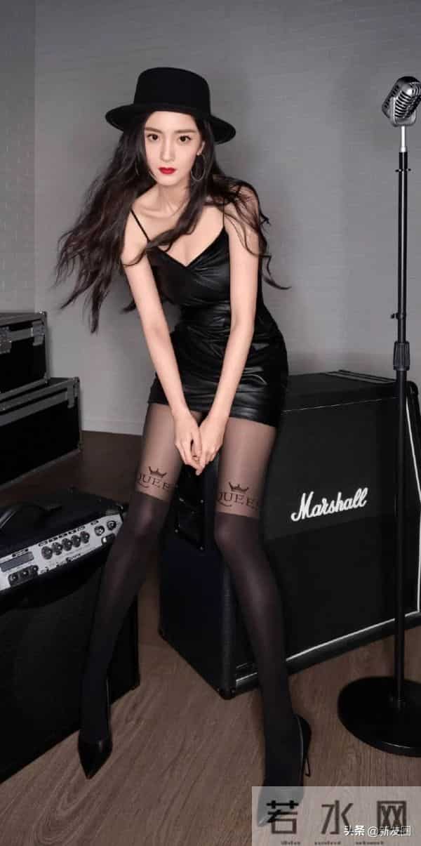 杨幂拍宣传片穿各种丝袜，不愧是幂姐啊！成为新的全球品牌代言人