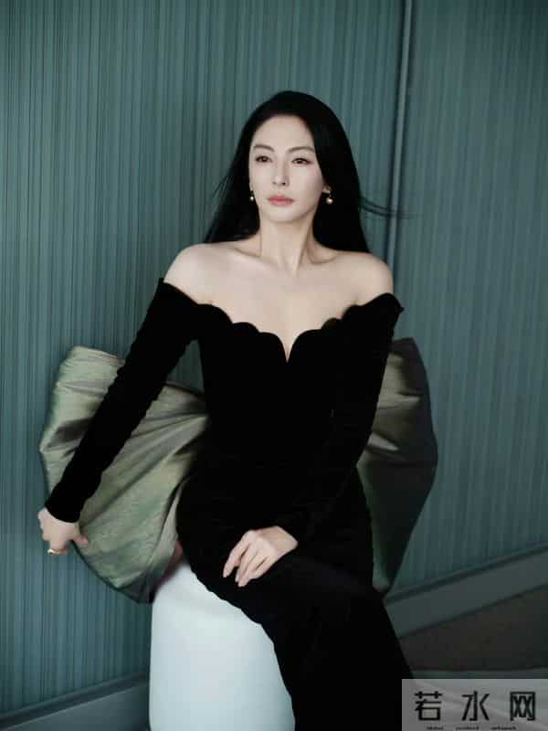 张雨绮 x 黑色礼服·高贵优雅