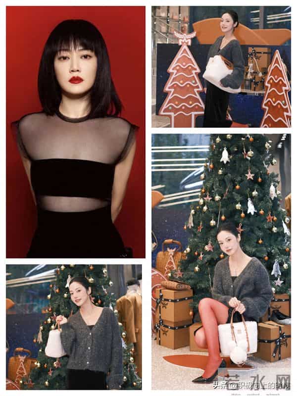 谭卓｜性感透视蕾丝穿搭