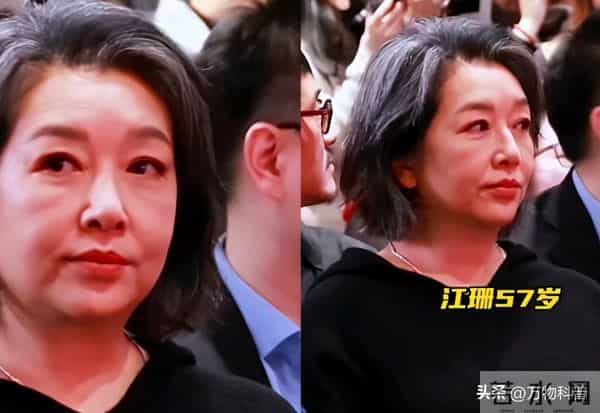 57岁江珊近照曝光，脸垮嘴斜，满头白发，女神成老太，让人太心酸