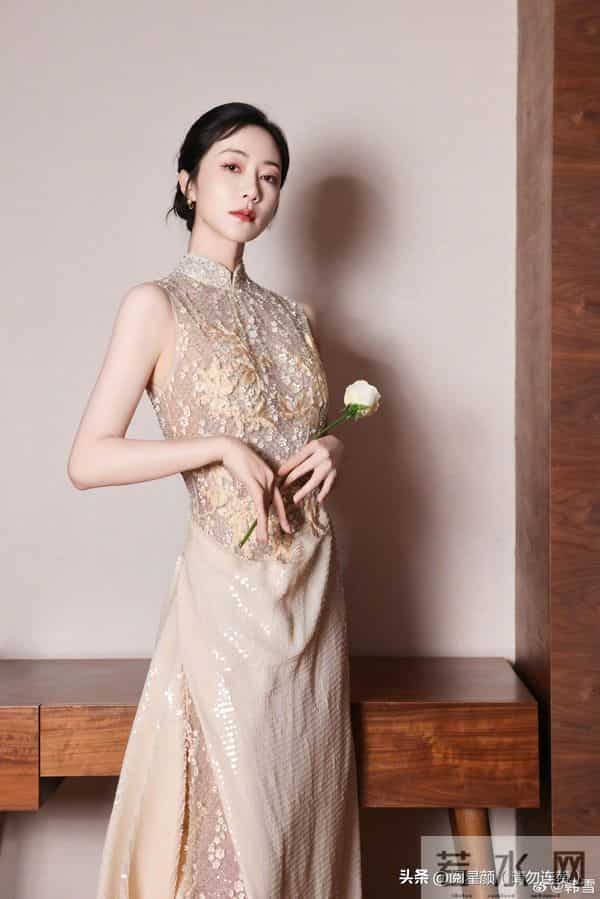 韩雪 杨柳细腰白瓷皮肤 含情脉脉的美很抓人