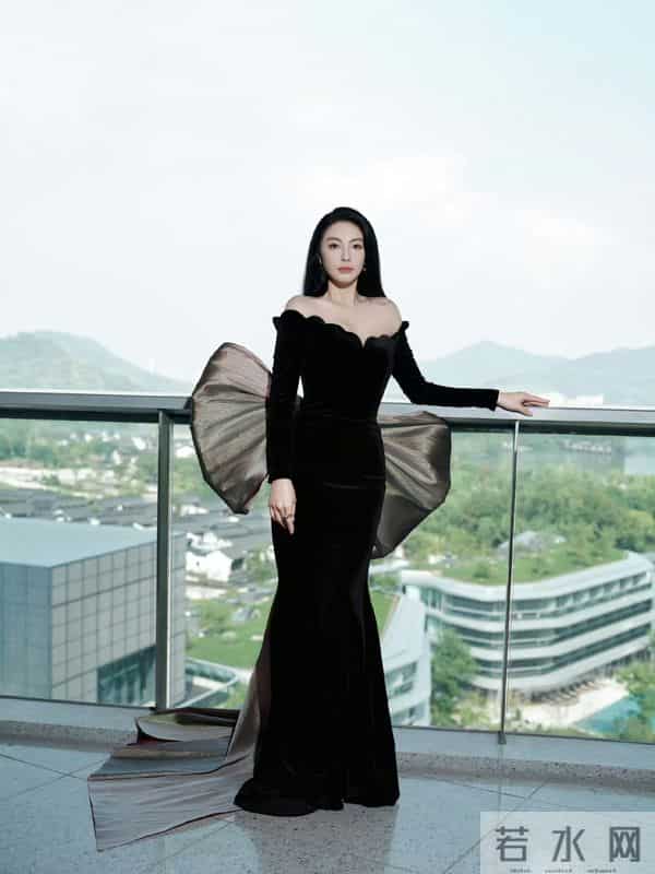 张雨绮 x 黑色礼服·高贵优雅