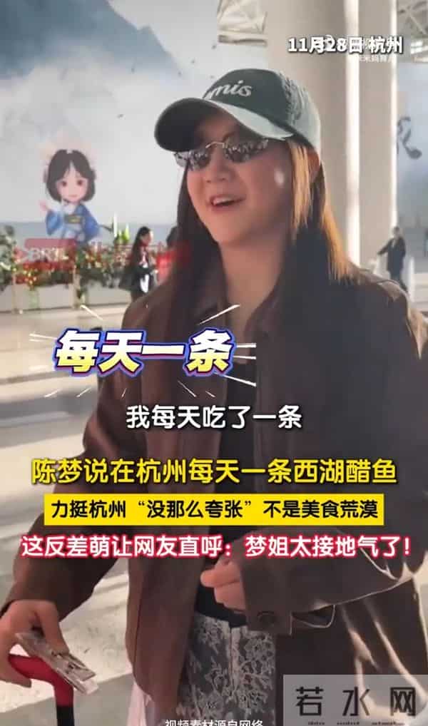 陈梦机场变秀场！穿麂皮夹克配蕾丝围帘喇叭裤，酷飒温柔切换自如