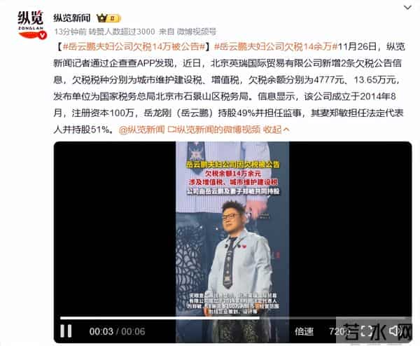 钱再多有什么用？官媒出手揭岳云鹏夫妇真实现状，走上于谦的老路