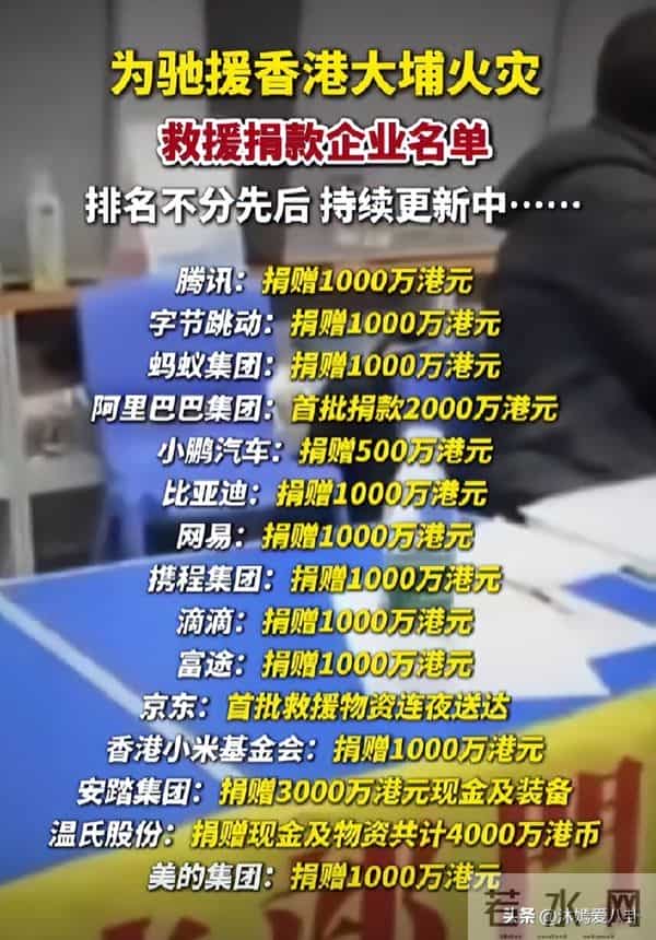 郭晶晶都意外！香港火灾后霍启刚的两大硬核操作，口碑彻底爆了