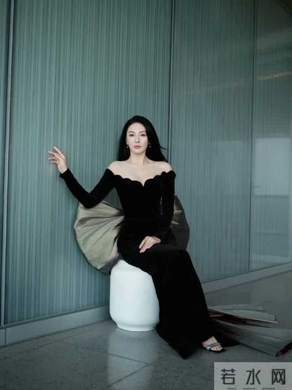 张雨绮 x 黑色礼服·高贵优雅