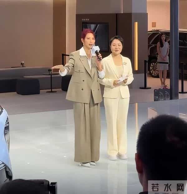 落地凤凰不如鸡？52岁蔡少芬现身广州车展，为钱累脱相，直言辛苦