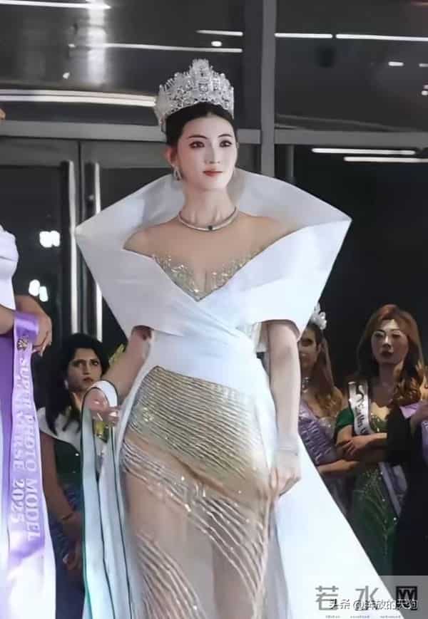 地球小姐澳门冠军，颜值太高了，嘴巴真好看，冠军非她莫属！