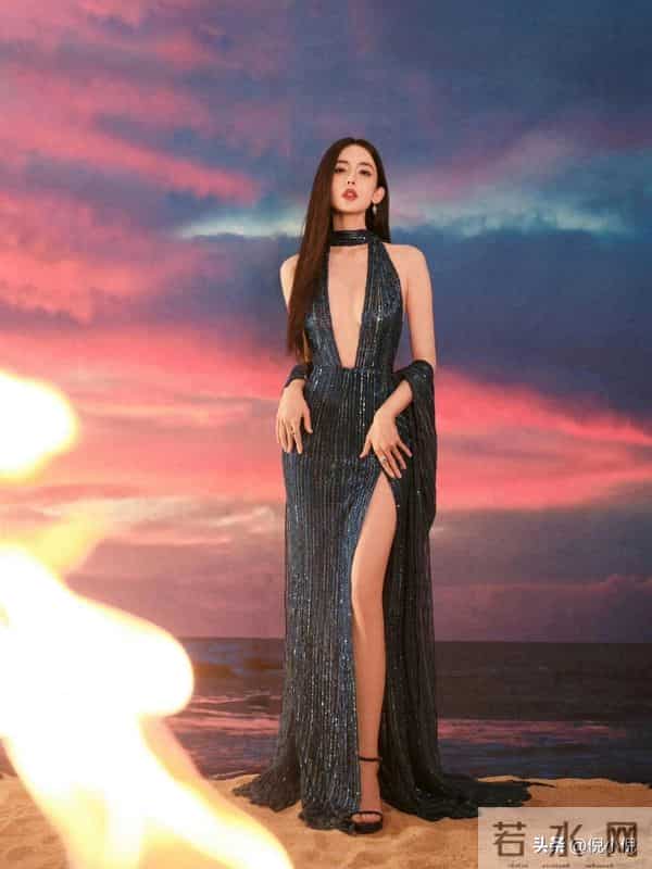 古力娜扎真的从头美到脚，不愧是战袍之神