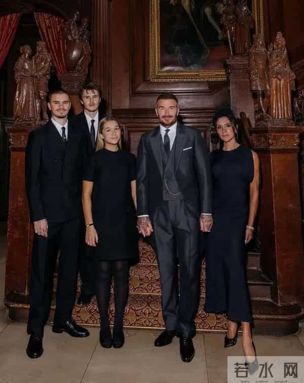 贝克汉姆3个儿子都没遗传高颜值，只有女儿像他，脸蛋漂亮皮肤白