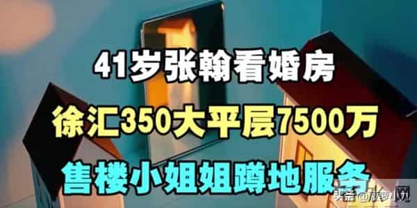 41岁张翰想买7000万豪宅做婚房，在徐汇偶遇，女友颜值不输娜扎