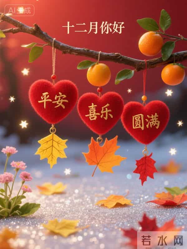 十一月再见，十二月你好！最新文案高清美图 精选16张祝福图片