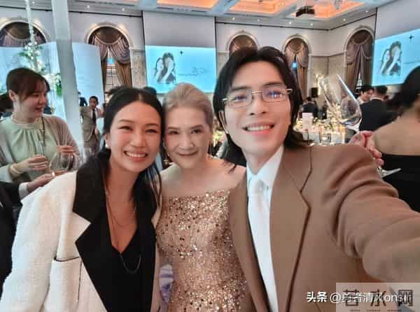 邱泽许玮甯婚礼晚宴, 林心如萧敬腾夫妇现身, 萧敬腾老婆化了妆超美