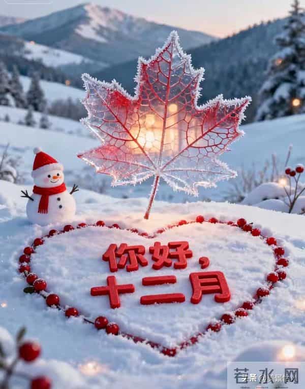 辞别十一月 迎来十二月新篇 愿日子清欢 万事顺意 前路皆有温柔期许