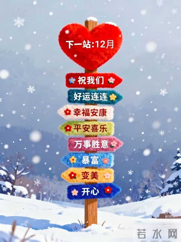 十一月再见，十二月你好！最新文案高清美图 精选16张祝福图片