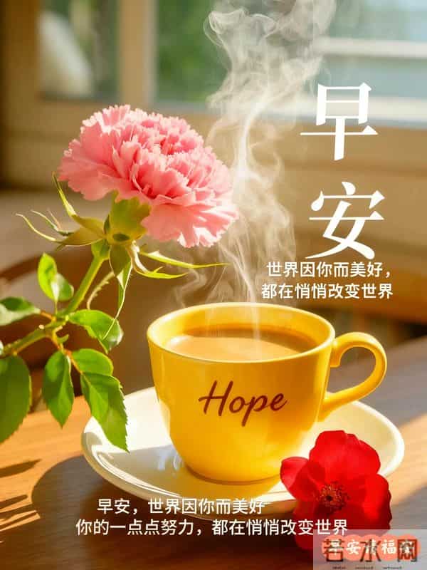 早安！十二月的晨光，捎来冬日的问候。