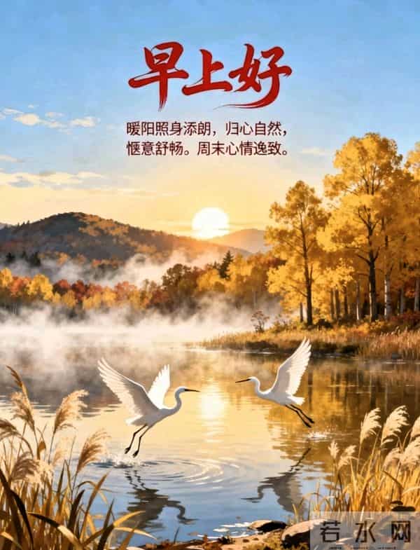 2025年11月30日周日早上好祝福语图片，最新温馨淡雅早安精美图片