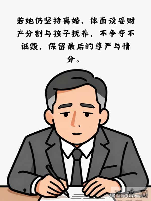 老婆铁了心要离婚？别纠缠！这 6 步要么挽回要么体面