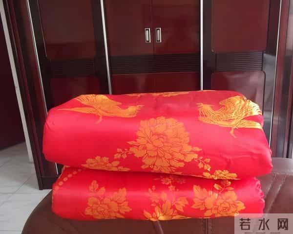 缎面棉被418