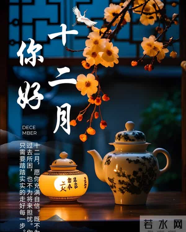 十一月再见 十二月你好愿你所到之处遍地阳光 愿你梦的远方温暖为向