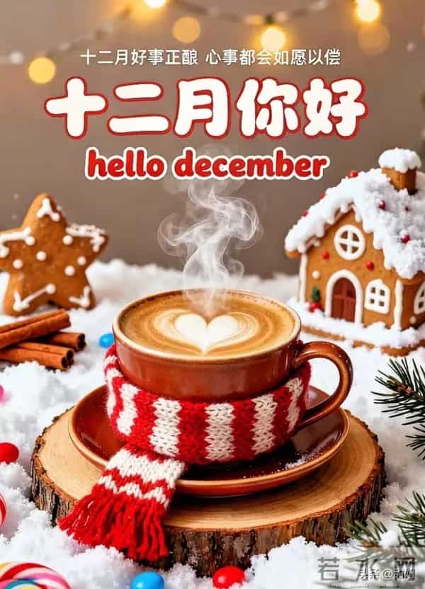 十二月你好图片｜早安海报｜早安文案