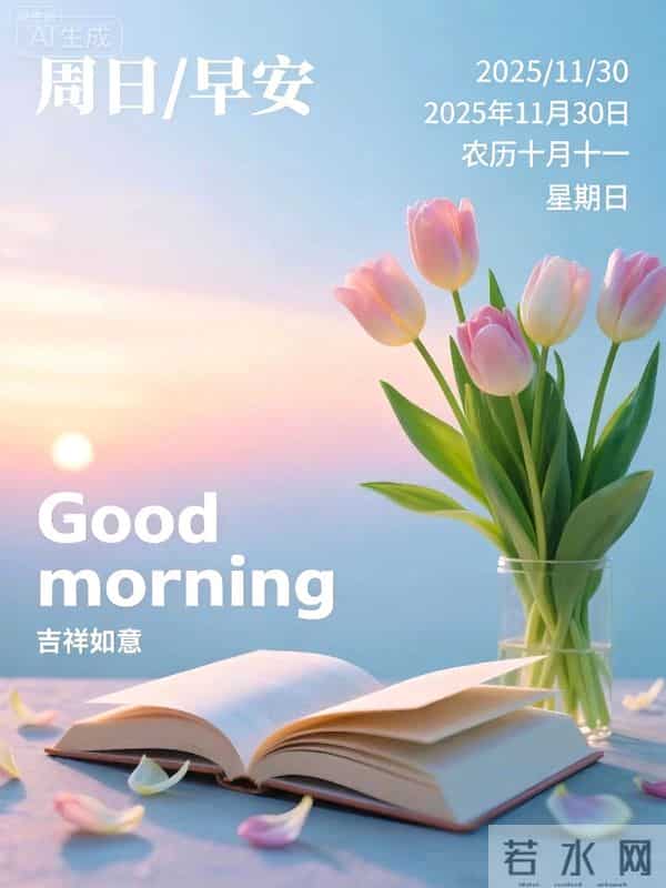 11月30日早安祝福：相约美好，不负时光，保重身体