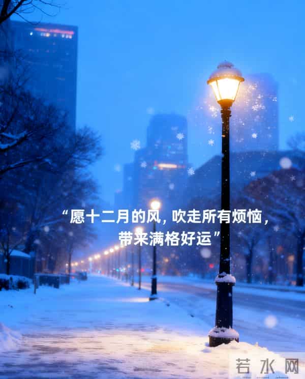 10句温馨祝福，告别过往，迎接新光，11月再见，12月你好，