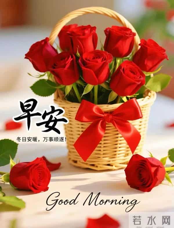 「11月30日」15张冬日早安图片：冬日有梦，幸福安宁