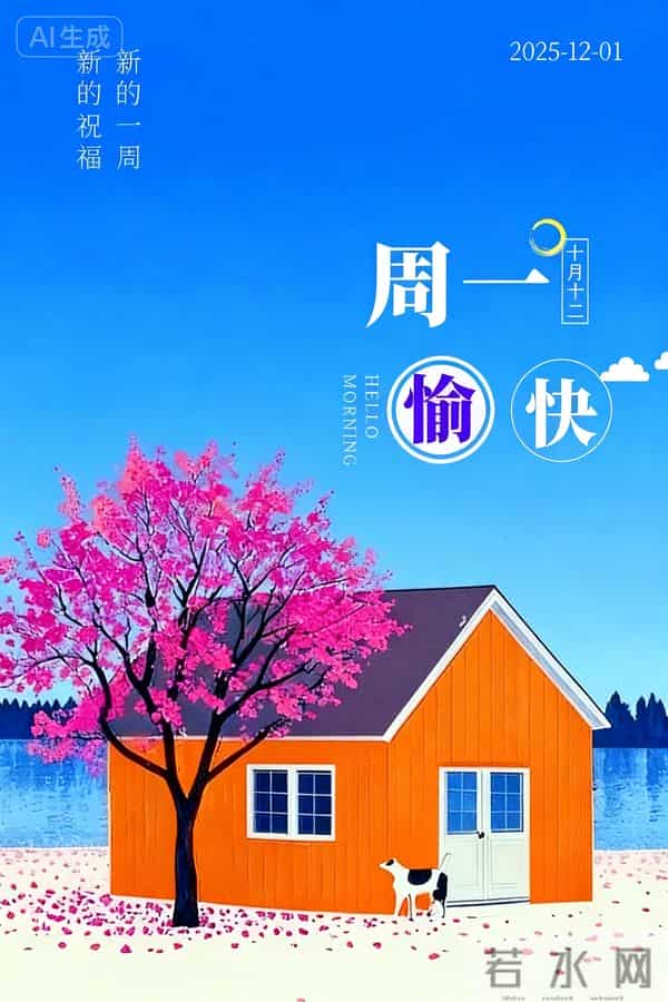 「12月1日」9张冬日早安图片：冬日有梦，幸福安宁