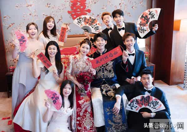 黄雅琼刘雨辰举行婚礼，郑思维儿子艾登当花童，东哥大头等送祝福