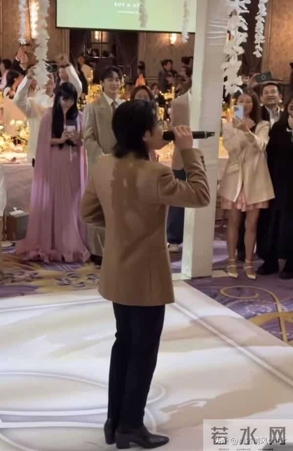 邱泽许玮甯婚礼晚宴, 林心如萧敬腾夫妇现身, 萧敬腾老婆化了妆超美